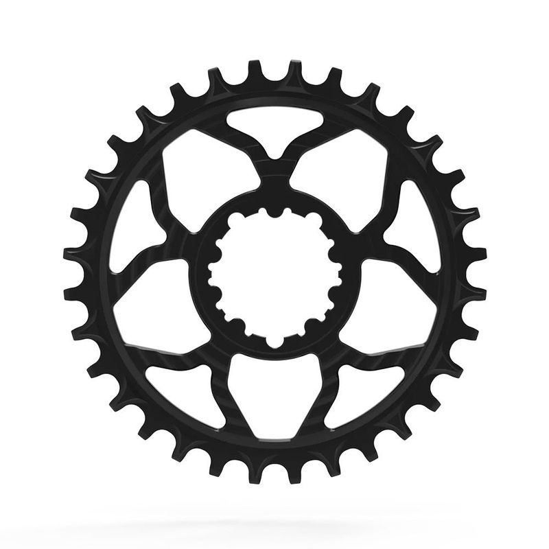 5DEV 7075 Classic Direct Mount Chainring Black 32t