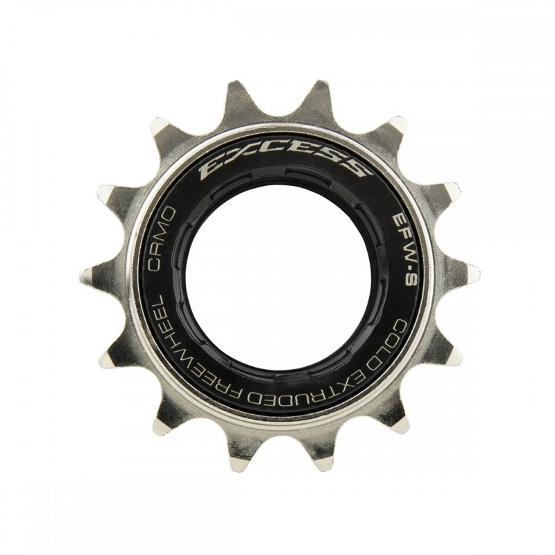 Excess EFW-S BMX Freewheel – 14T – 1/8″ & 3/32″ – Chrome/Black
