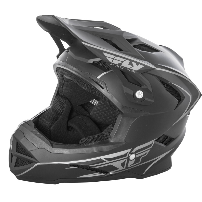 Fly 2018 Default Helmet-Matte Black Youth Small