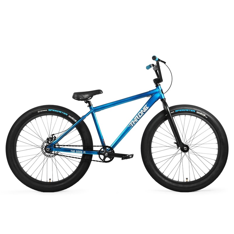 Throne Cycles The Goon XL 27.5+” BMX Freestyle Bike-Electric Blue