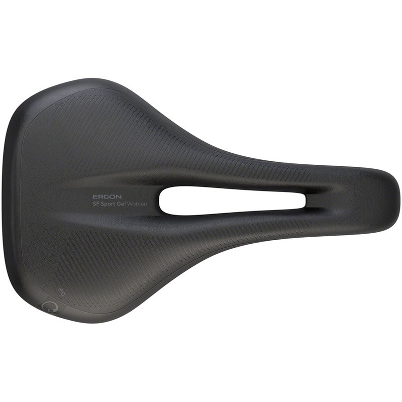 Ergon SF Sport Gel Saddle – Chromoly, Black, Women’s, Small/Medium