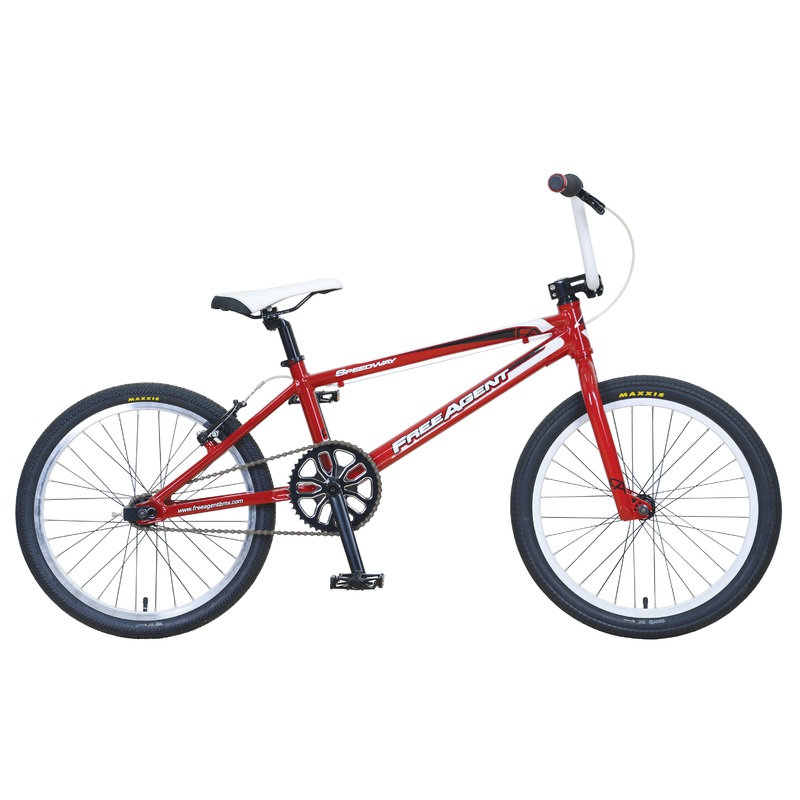 Free Agent Speedway BMX Race Bike-Team Red