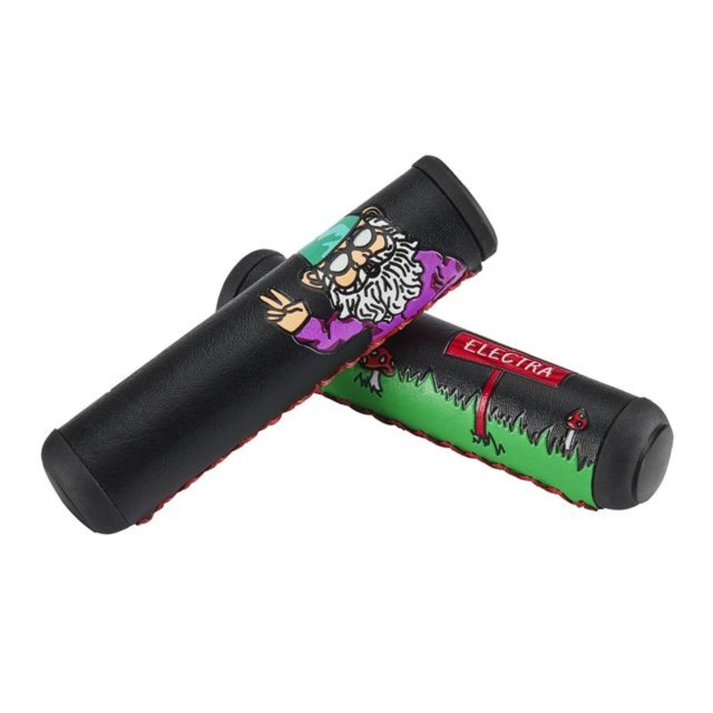 Gnome Rubber Grips Black 102/125mm