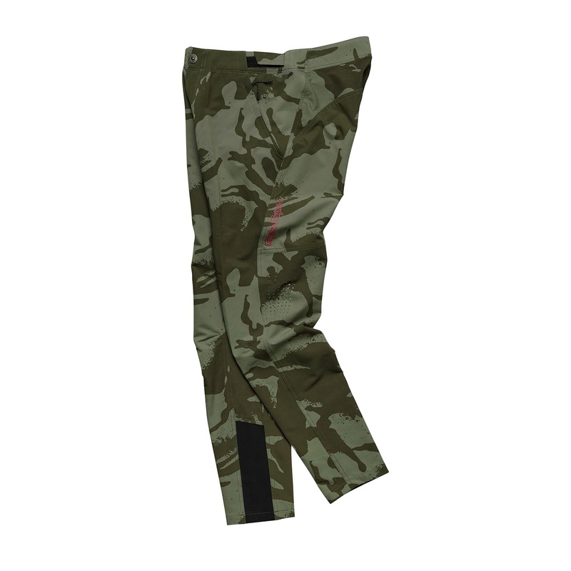Troy Lee Designs Skyline BMX Race Pants-Shadow Camo Olive Youth 22