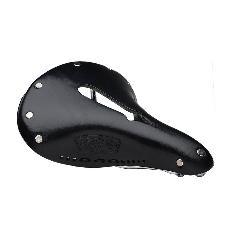 Brooks B17 Carved Womens Saddle Black