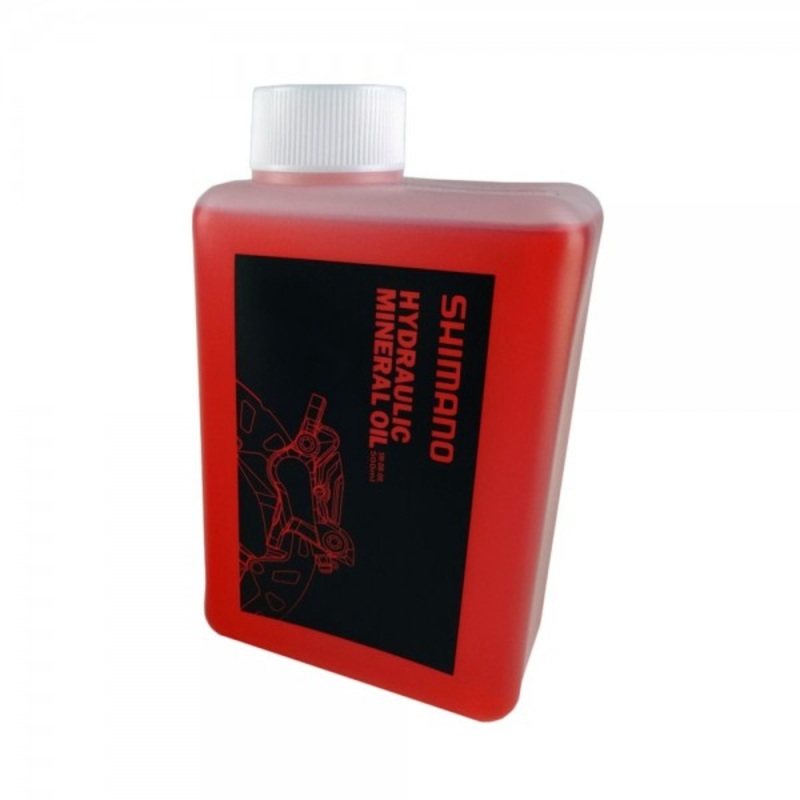Shimano Hydraulic Mineral Oil (500ml) Red