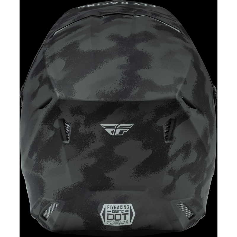 FLY RACING Youth Kinetic S.E. Tactic Helmet Matte Grey Camo Ym