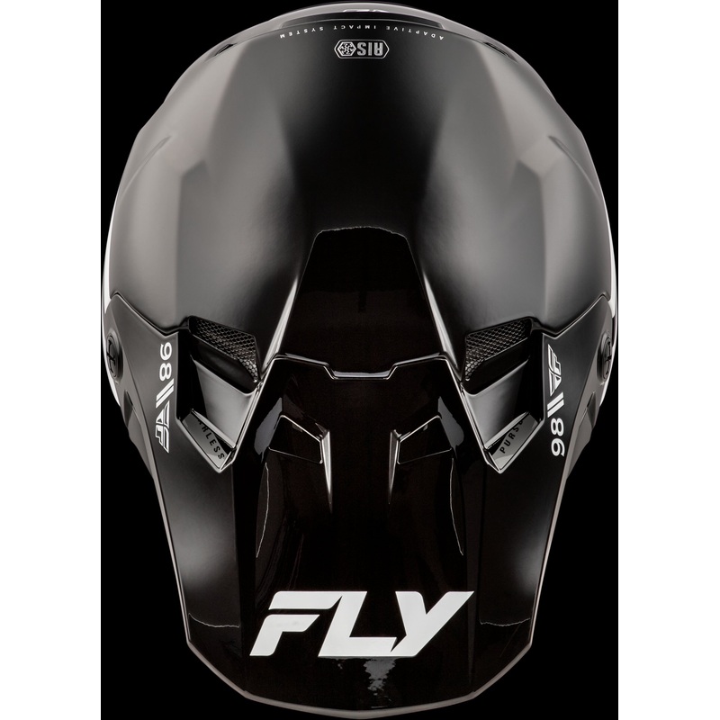 FLY RACING Formula Cc Objective Helmet Black/White Lg
