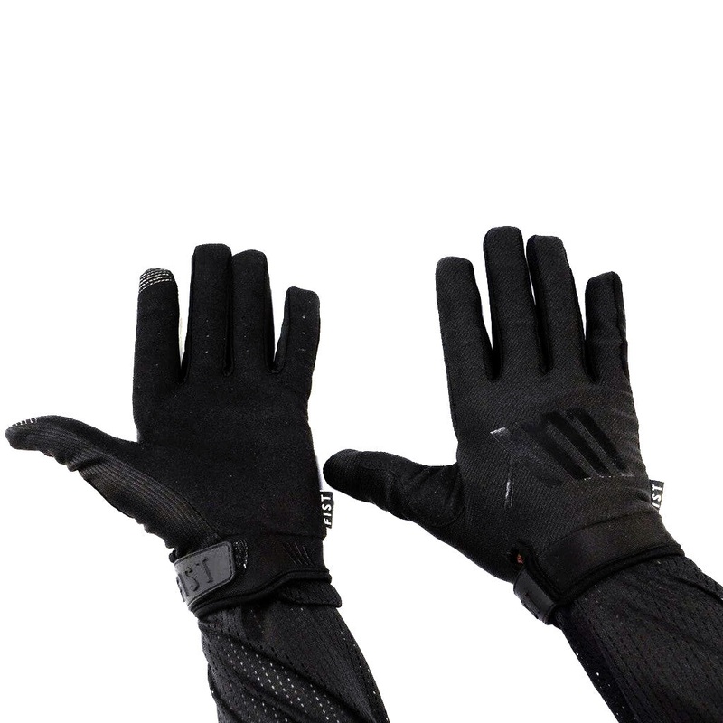 LUXBMX X FIST Youth Gloves Black Youth XXS