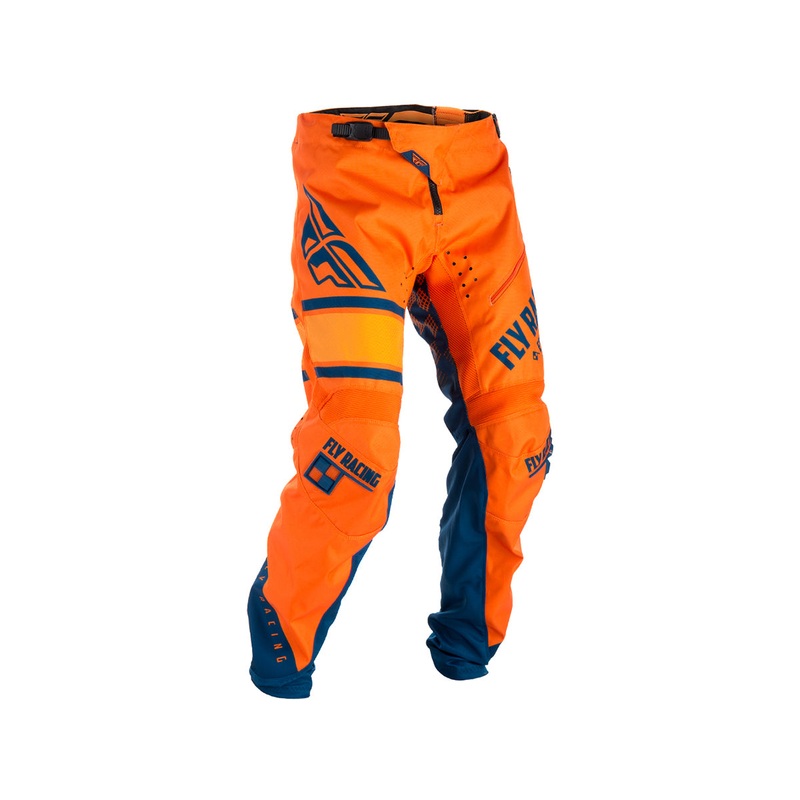 Fly Racing 2018 Kinetic Era Bicycle Pant – Orange/Navy Youth 18
