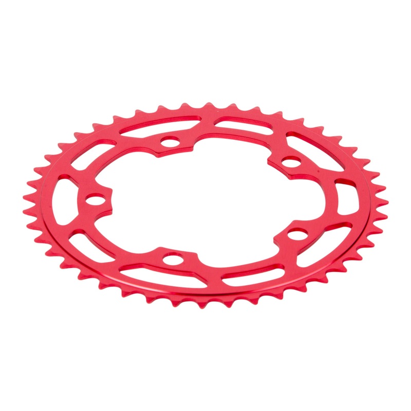 Sinz 110bcd 5-Bolt BMX Chainring-Red 36t
