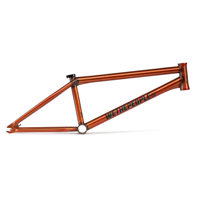 We The People Doomsayer BMX Freestyle Frame-Matte Translucent Brown 20.75″ TT