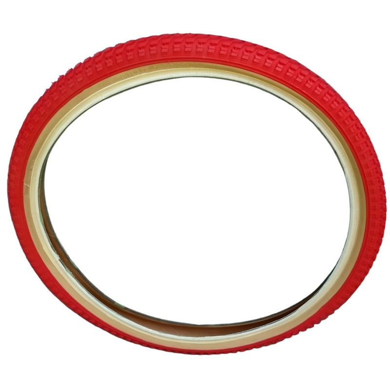 20×1.75 CST Snakebelly BMX tire – Red w /Skinwall