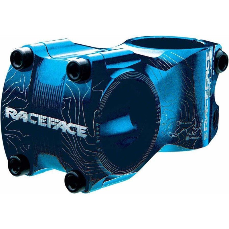 Atlas 31.8mm Stem (Blue) 31.8mm 0 Degrees 50mm