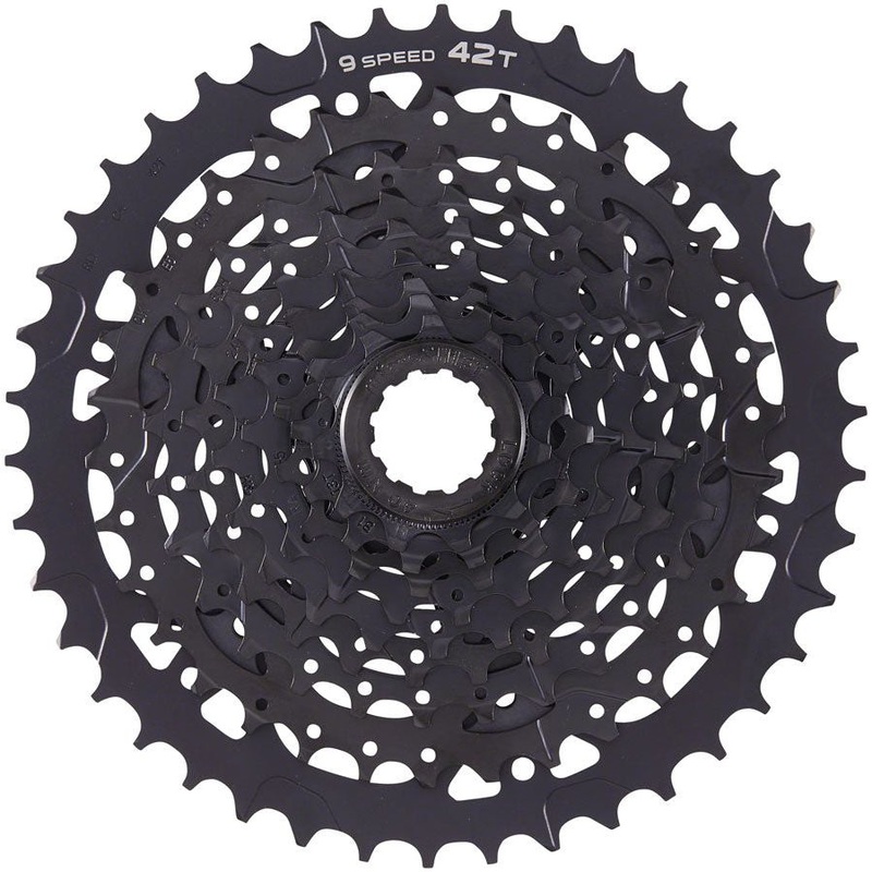 ADVENT Cassette ADVENT Cassette – 9 Speed, 11-42t, Black, ED Coated