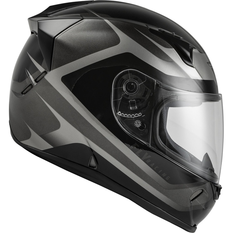 FLY RACING Revolt Rush Helmet Grey/Black Xl