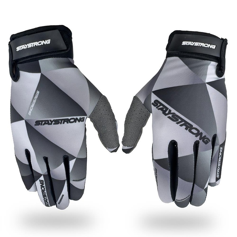 Stay Strong Prism Youth Gloves – White Youth X Small