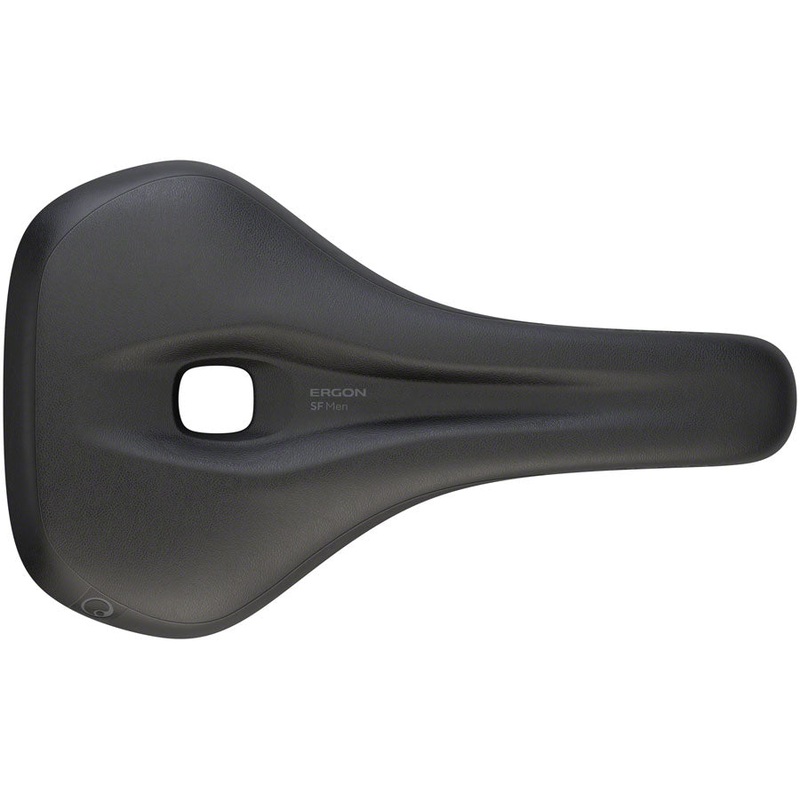 Ergon SF Saddle – Steel, Black, Men’s, Medium/Large