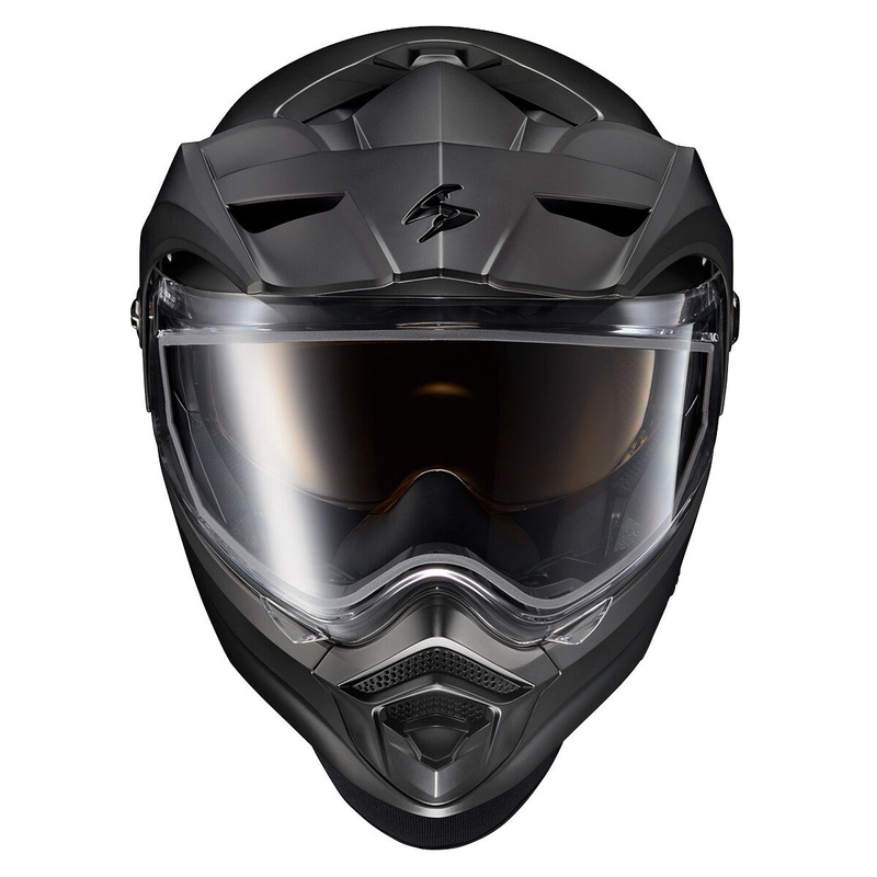 SCORPION EXO Exo-At960 Cold Weather Helmet Matte Black 3x (Electric) Matte Black 3X-Large