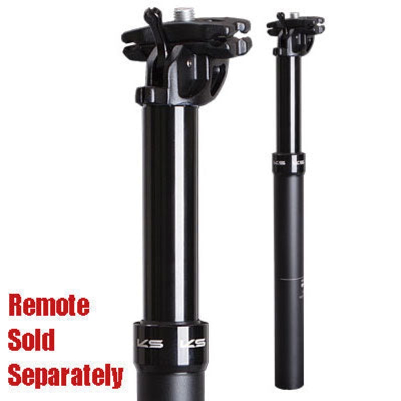 Ks S/Post,Etenr,125,31.6 No Remote,445Mm Eten-R (Remote Not Included)  Seatposts NA Black