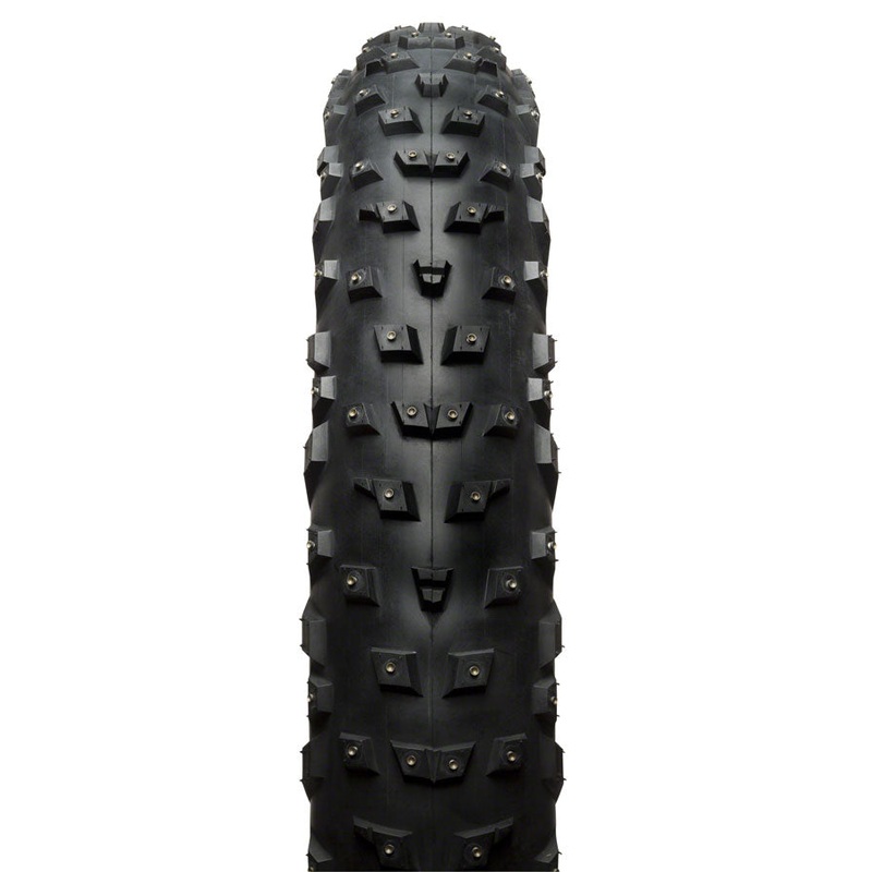45NRTH Wrathchild Tire – 26 x 4.6, Tubeless, Folding, Black, 120tpi, 224 XL Concave Carbide Aluminum Studs