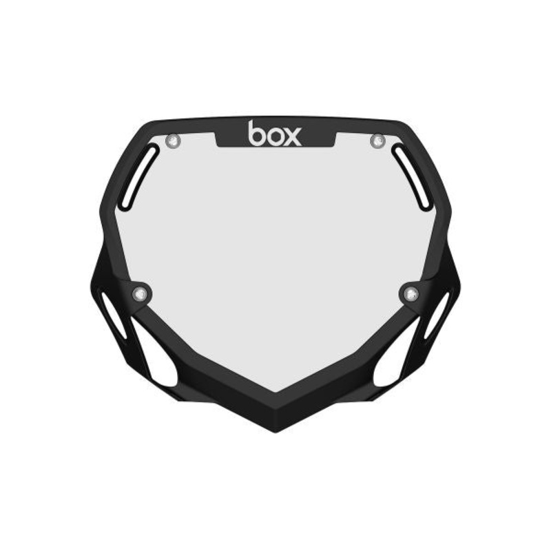 Box Two Number Plate Pro Black