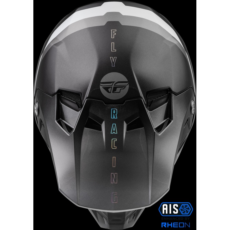 FLY RACING Formula Cc Driver Helmet Black/Charocal/White Xs