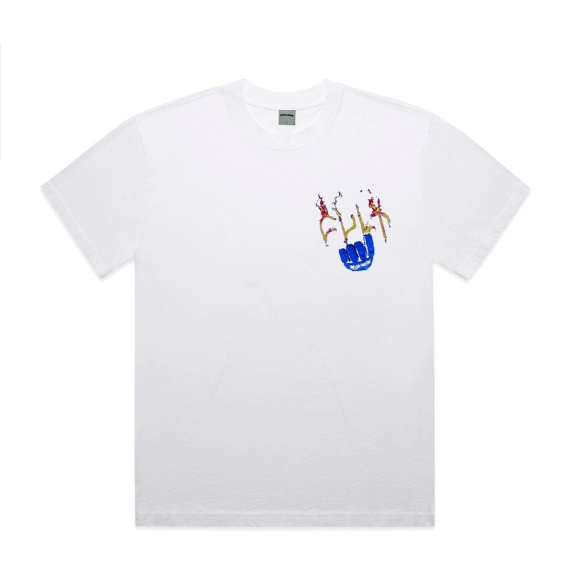 Fucking Awesome / Cult / Nails Stamp Logo Tee / White Small