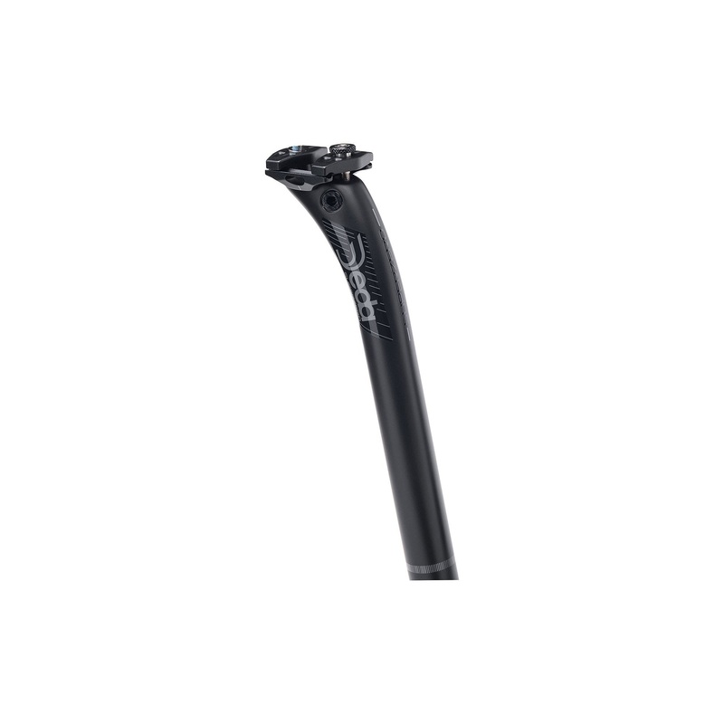 Deda Superzero Seatpost Polish on Black 27.2mm