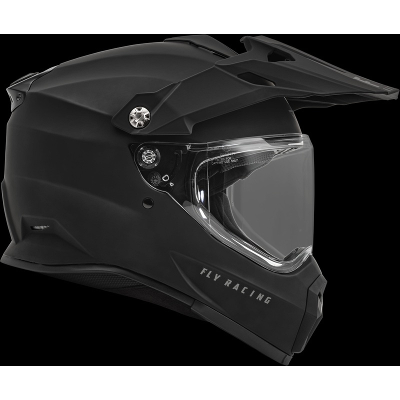 FLY RACING Trekker Solid Helmet Matte Black Xs