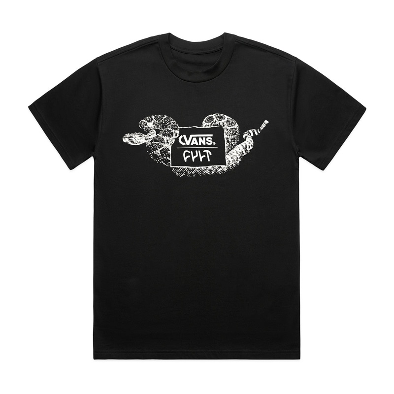 Cult X Vans Snake Tee Small