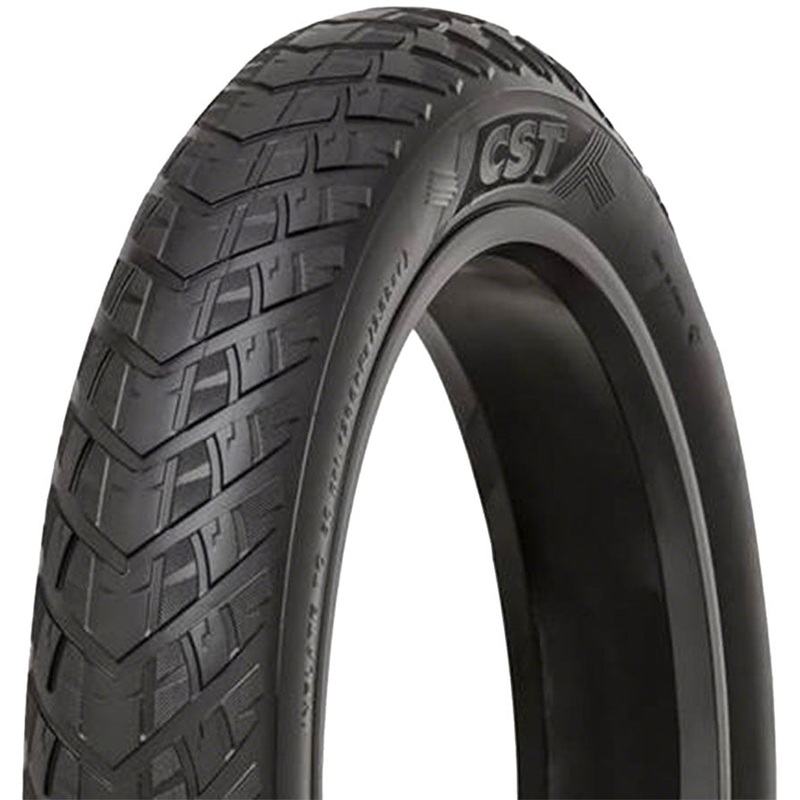 CST Big Boat Tire – 20 x 3 Clincher Wire Black Aramid Ebike