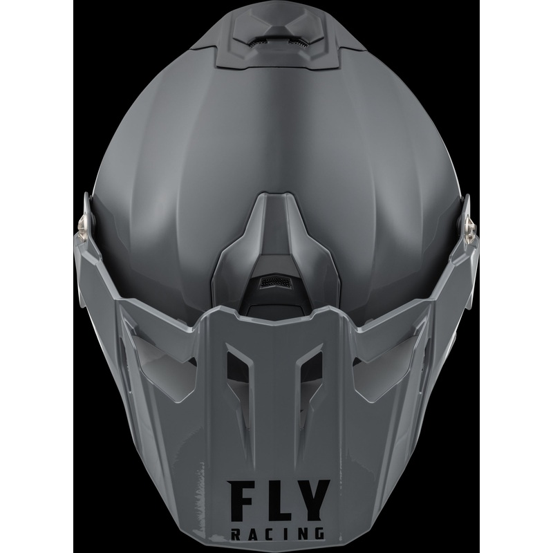 FLY RACING Trekker Cw Solid Helmet Dual Shld Grey 2x