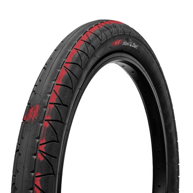 GT Pool Tire-20×2.3″-Shred/Shred Red