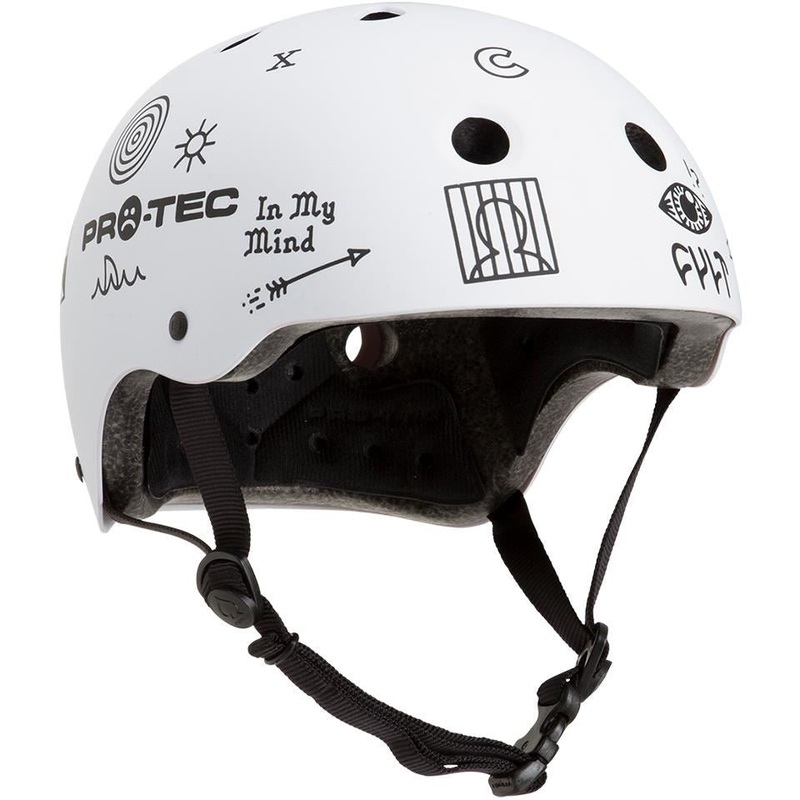 Pro-Tec Classic Cult Helmet – Matte White Large