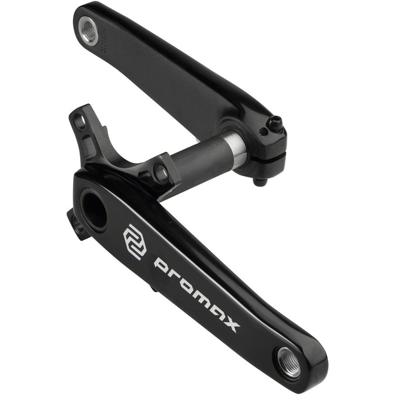 Promax HF-2 Crankset – 170mm, 24mm Spindle, 2-Piece, Black
