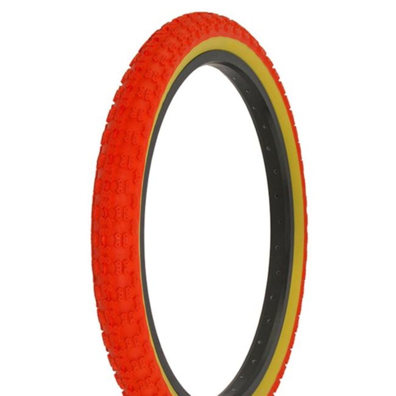 20×2.125 Duro Comp 3 III BMX Tire – Red w/ Gumwall