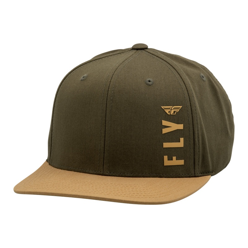 Fly Racing Vibe Snapback Hat-Olive Green/Mustard