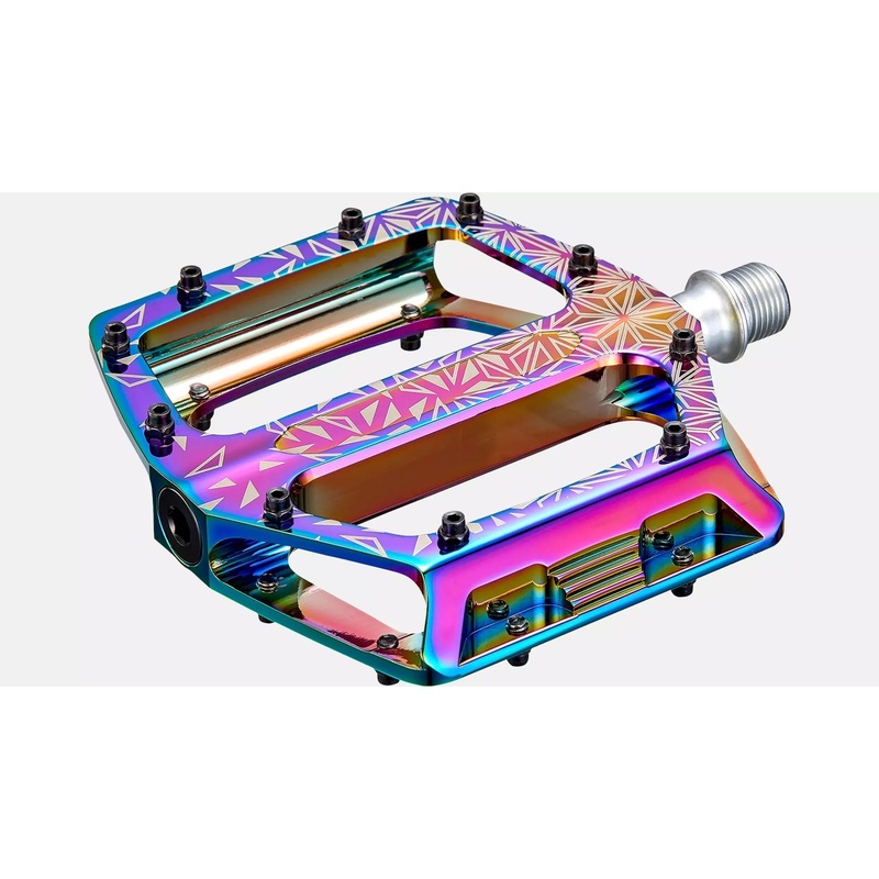 Supacaz Krypto Pedal  CNC Alloy – Oil Slick