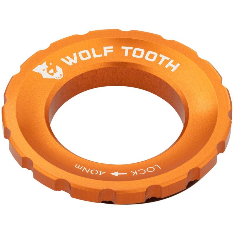 CenterLock Rotor External Splined Lockring CenterLock Rotor Lockring – External Splined, Orange