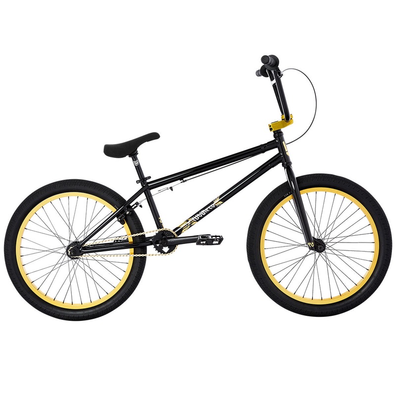 Fit Series 22″ BMX Freestyle Bike-Gloss Black