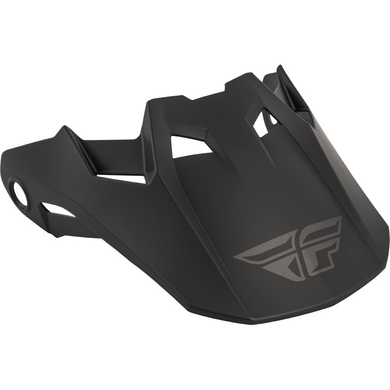 FLY RACING Formula Cc Solid Helmet Visor Matte Black Md-Lg