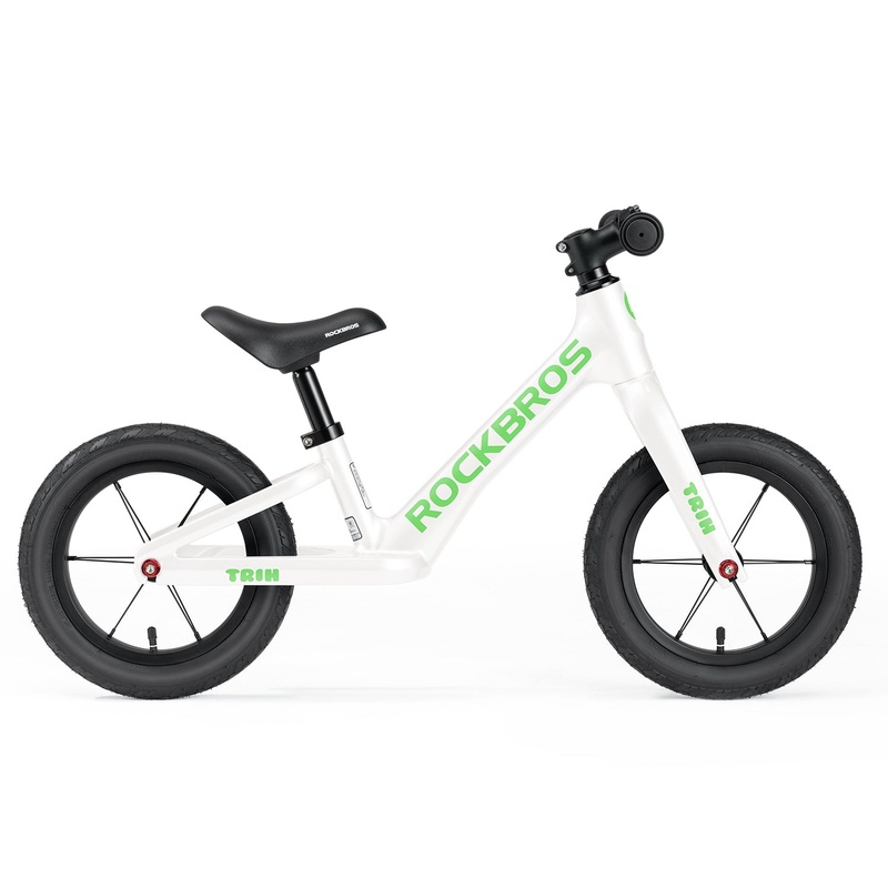 12 Inch Kids Balance Bike TRIH White