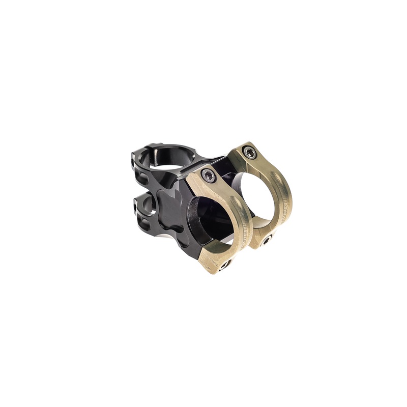 Renthal Apex Aluminum Stem 31.8 Clamp 50mm 6 Degree Black/Gold