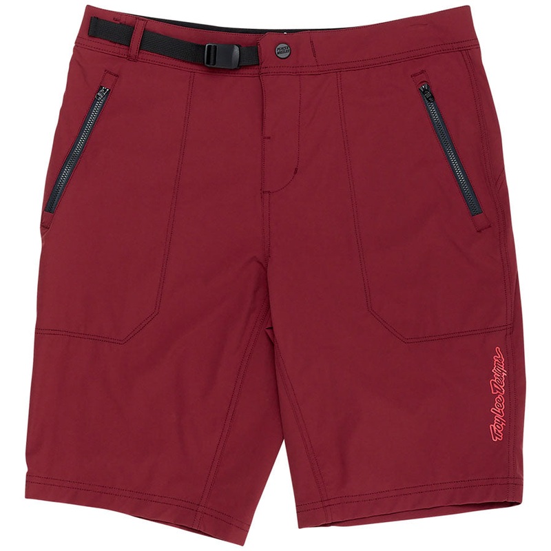 Troy Lee Designs Skyline Trail Shorts  Mono Oxblood 30