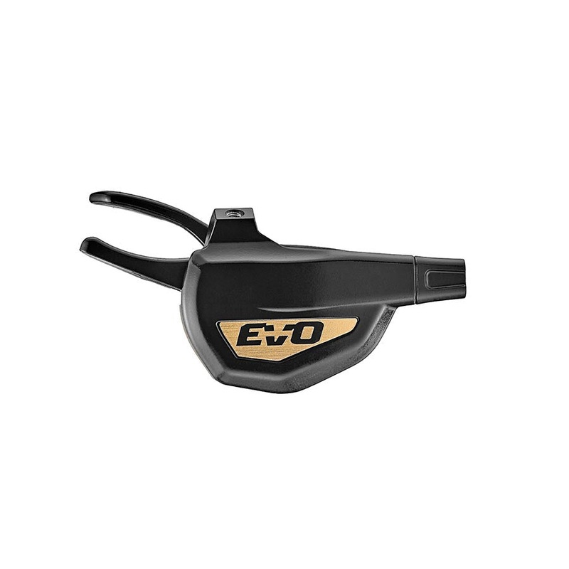 TRP SL-M9050-12R EVO Shifter – Rear 12-Speed With Discrete Clamp MatchMaker Compatible 2400mm Shift Cable BLK/Gold