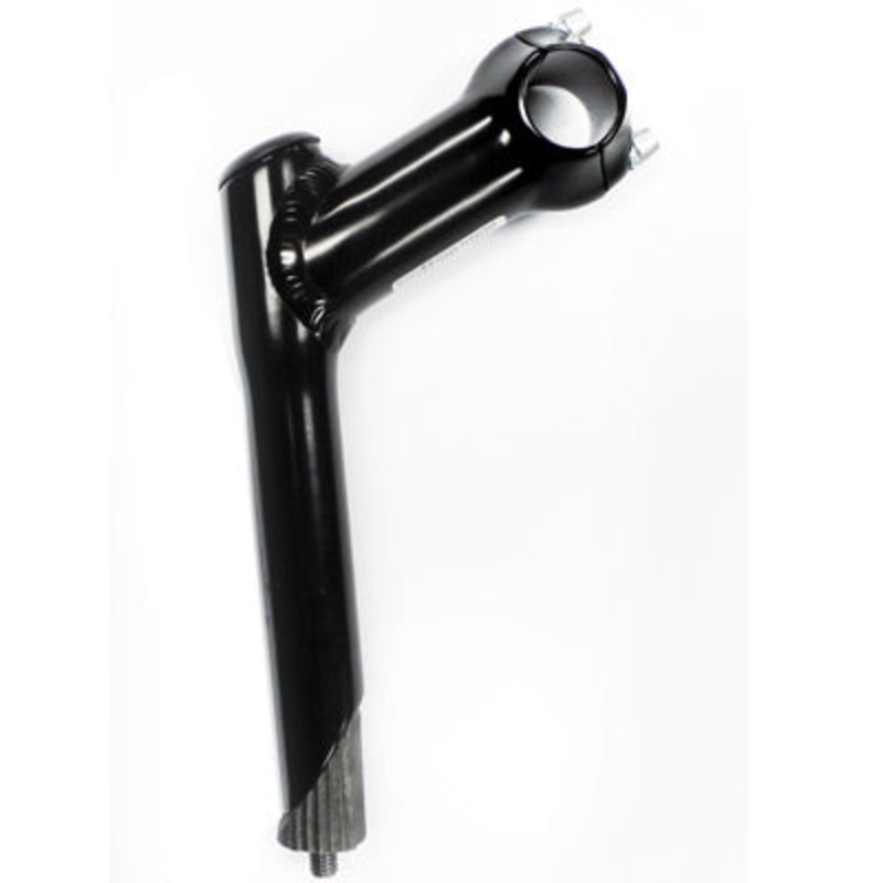 Uc Quill Stem 90Mm 1 1/8” Blk 2 Bolt,180Mm Height,25.4,25Deg 2-Bolt Alloy Quill Stem Ultracycle Stems NA Black