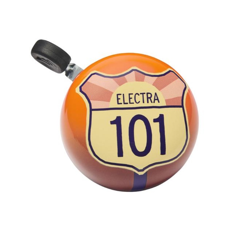 101 Small Ding Dong Bike Bell Dark Orange One size