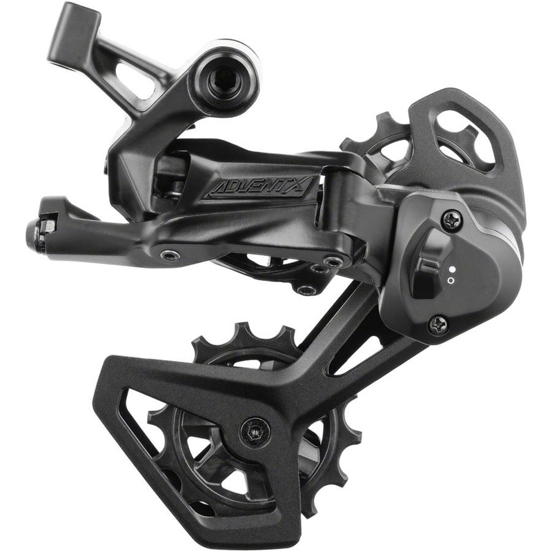 ADVENT X V2 Rear Derailleur – 10-Speed, Medium Cage, Clutch, ADVENT X and Sword Compatible, Black, Ver. 2