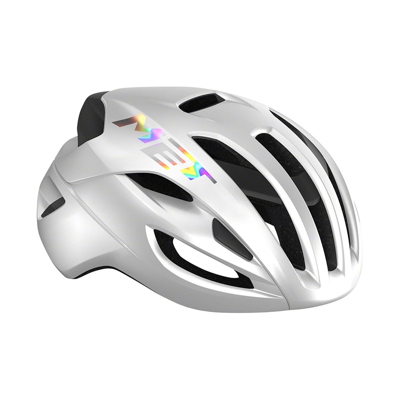MET Rivale MIPS Helmet White Holographic, Glossy Small